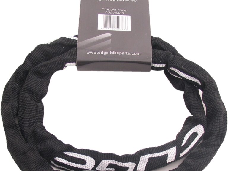 Kettingslot met code Edge Web Racer 90cm - zwart