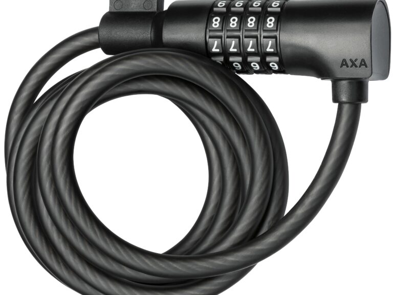 Kabelslot Axa Resolute C8-180 code - zwart