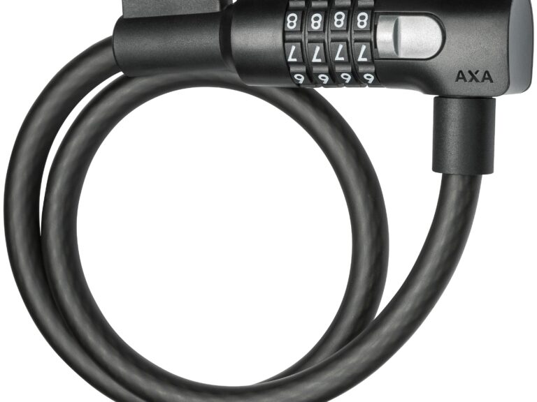 Kabelslot Axa Resolute C12-65 code - zwart