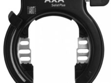 Ringslot Axa Solid Plus - met spatbordbevestiging - zwart (werkplaatsverpakking)