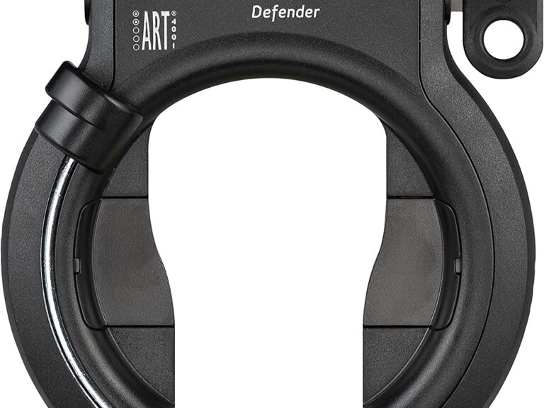 Ringslot Axa Defender - glanzend zwart (werkplaatsverpakking)