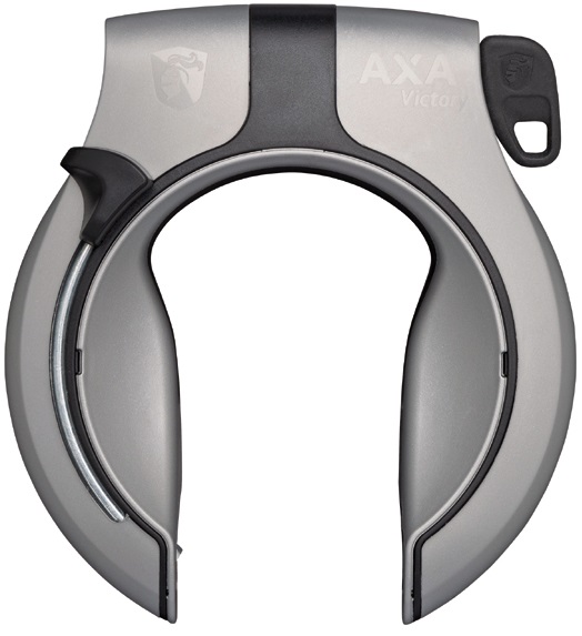 Ringslot Axa Victory - zilver/zwart
