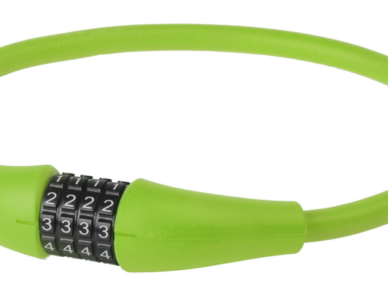 Kabelcijferslot M-Wave Silicon 900 x 12mm - groen