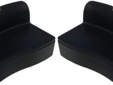 Afdekkapjes voor Axa Defender - zwart (set)