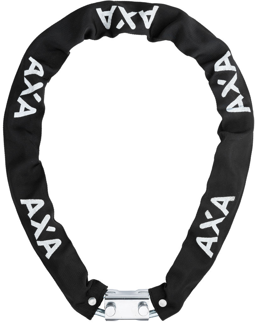 Kettingslot Axa Hawk 100/8 met polyester hoes - zwart