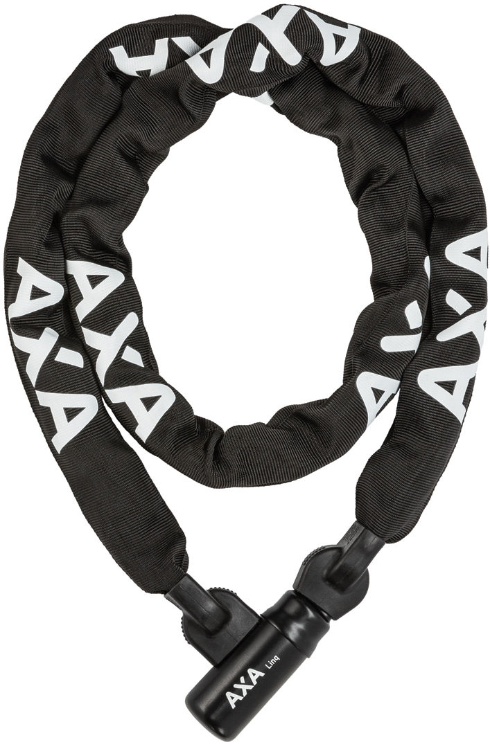 Kettingslot Axa Linq ART 2 - 180-9.5 met polyester hoes - zwart - Afbeelding 4