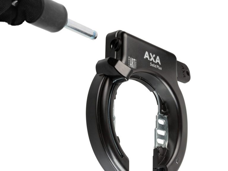 Ringslot Axa Solid Plus + accuslot Shimano Steps 8035 (met uitneembare sleutels)