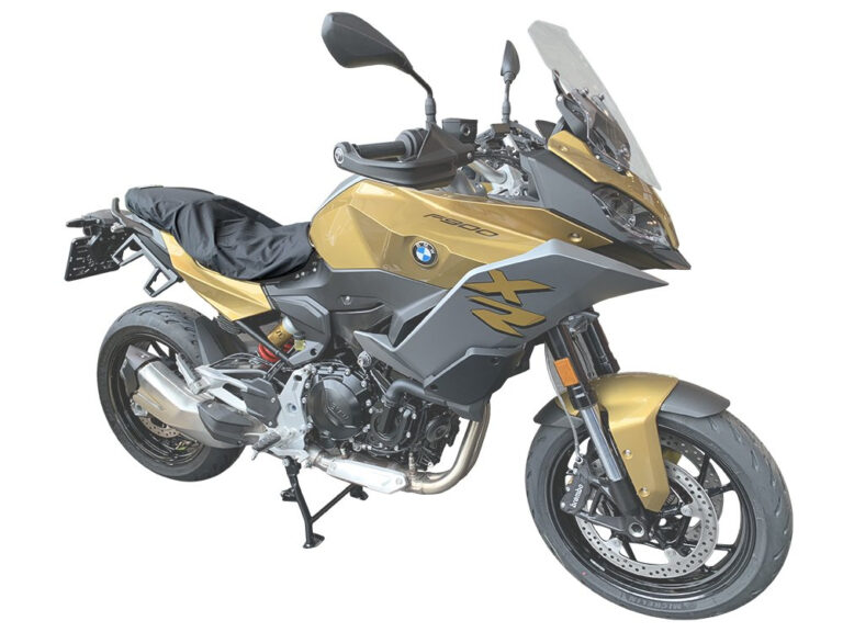 Motor-/ scooterzadelhoes DS Covers BINK large - zwart