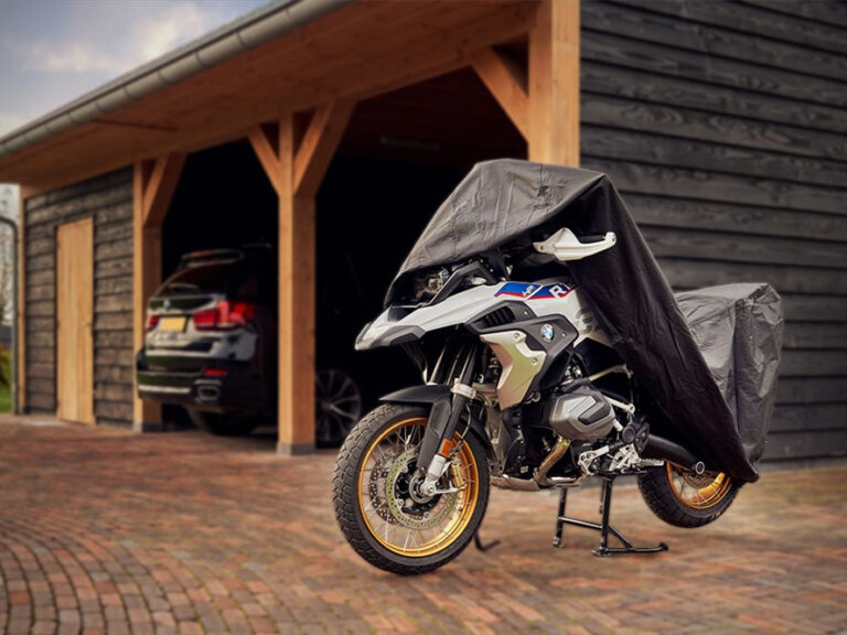 Motorcycle cover DS Covers ALFA XLarge - with license plate window