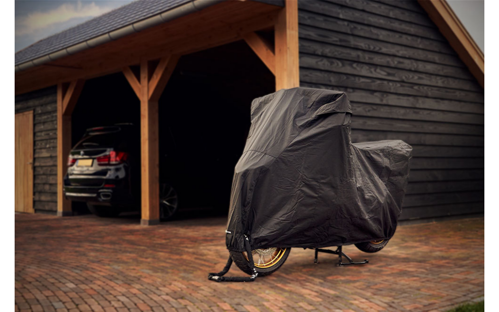 Motorhoes DS Covers ALFA large - met kentekenvenster - Afbeelding 3