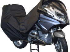 Motorhoes DS Covers ALFA topcase - large - met kentekenvenster