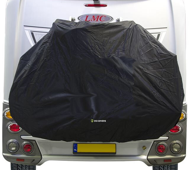 Fietsdragerhoes DS Covers STAR zonder gevarenbordhouder - zwart