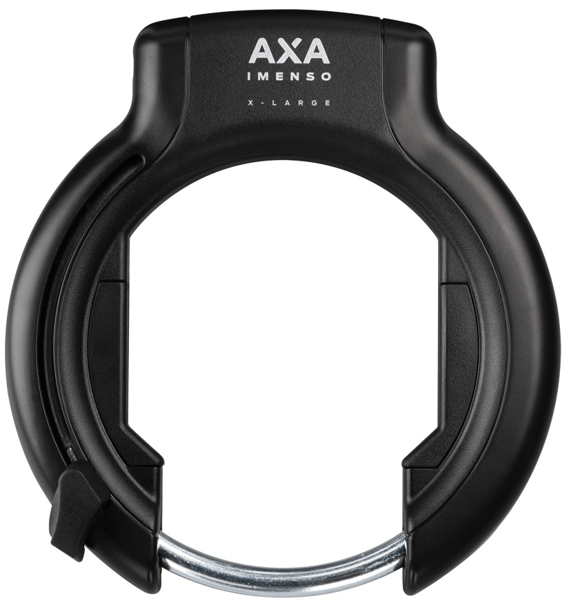 Set Ringslot Axa Imenso XL met uitneembare sleutel +insteekketting Axa ULC 130 + zadeltas - zwart - Afbeelding 4