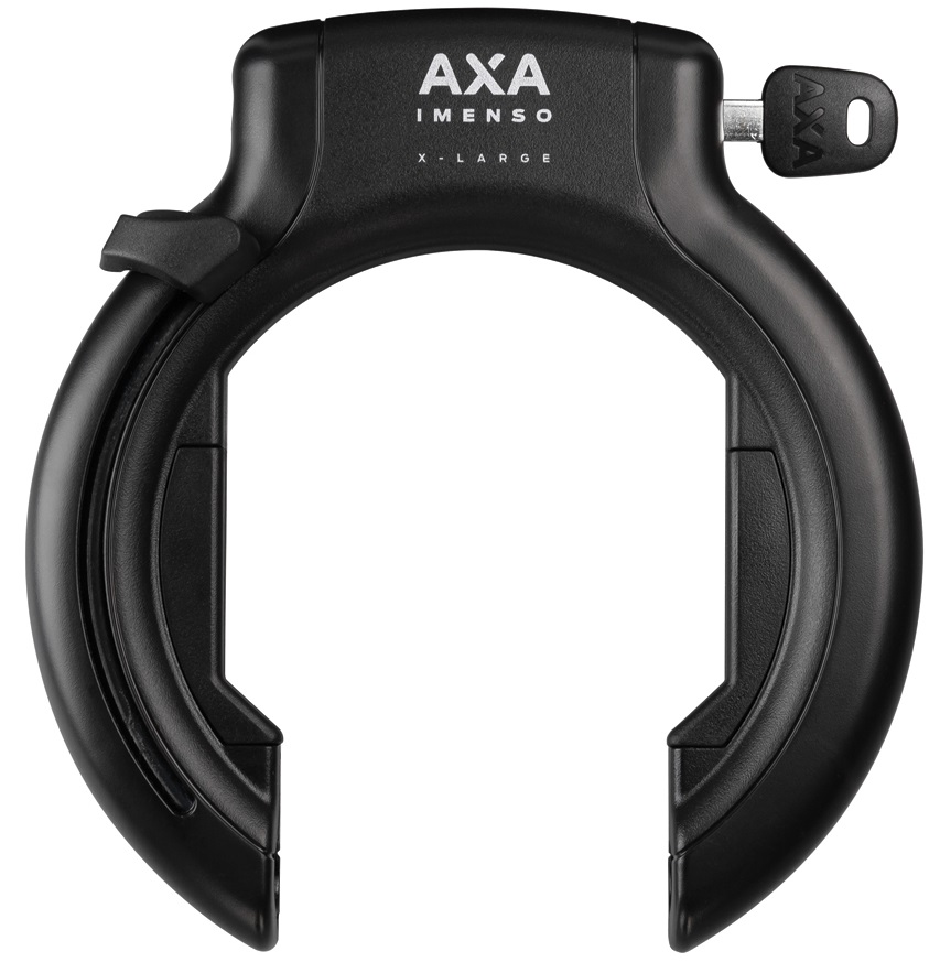 Set Ringslot Axa Imenso XL met uitneembare sleutel +insteekketting Axa ULC 130 + zadeltas - zwart - Afbeelding 5