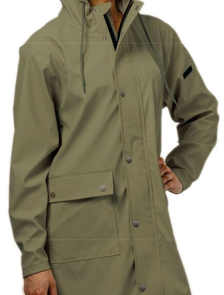 Regenjas Mirage Rainfall Trenchcoat - maat XL - gemaakt van polyester soft touch - olive green