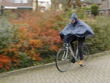Regenponcho Mirage polyester - zwart
