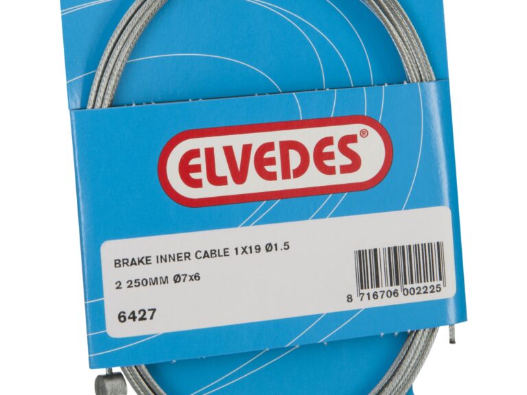 Rem binnenkabel Elvedes 2250mm gegalvaniseerd ø1,5mm T-nippel (op kaart)