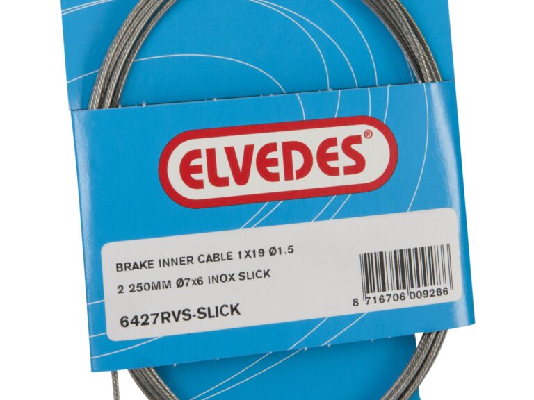 Rem binnenkabel Elvedes 2250mm RVS Slick ø1,5mm T-nippel (op kaart)