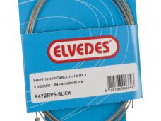 Schakel binnenkabel Elvedes 2250mm RVS Slick ø1,1mm Shimano / SRAM N-nippel (op kaart) - Zilver