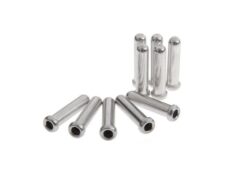 Anti-rafel nippel Shimano ø1.6mm aluminium - zilver (100 stuks)