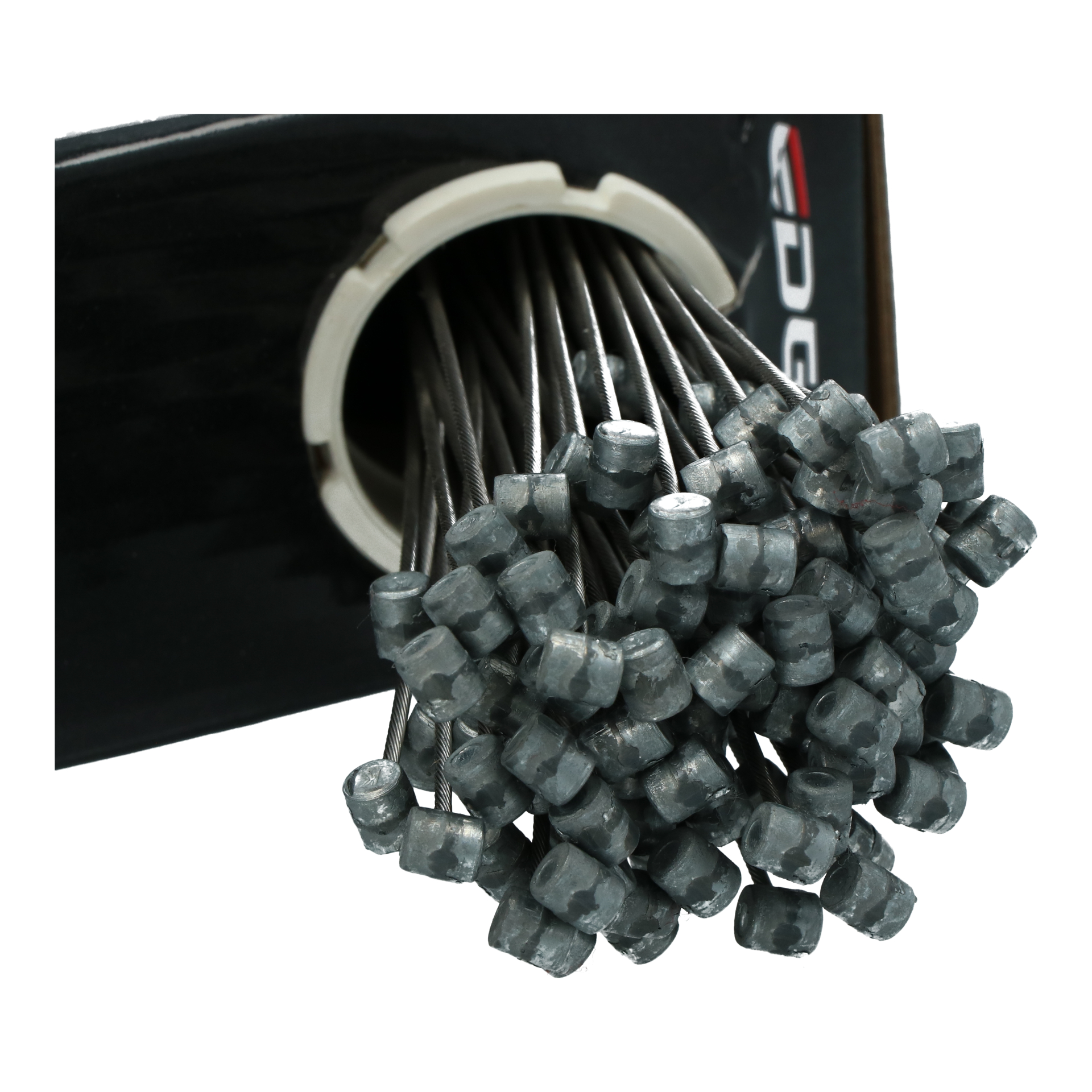 Rem binnenkabel Edge 2250mm RVS1,5mm 1x19 draad RVS - 6 x 7 T-nippel (100 stuks) - Afbeelding 2