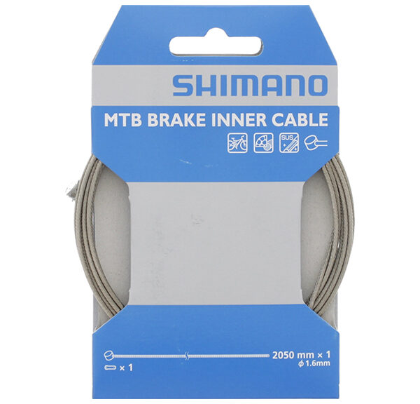 Rem binnenkabel Shimano MTB RVS 2050mm