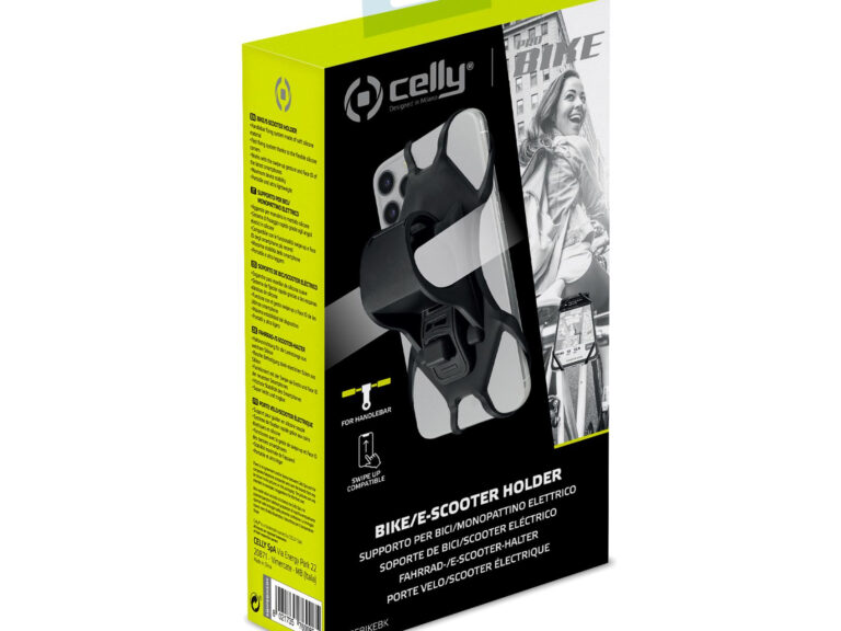 Fietshouder Celly Swipebike - zwart