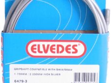 Versnellingskabelset 3-speed Elvedes Nexus 1700 / 2250 mm RVS - zilver (op kaart)