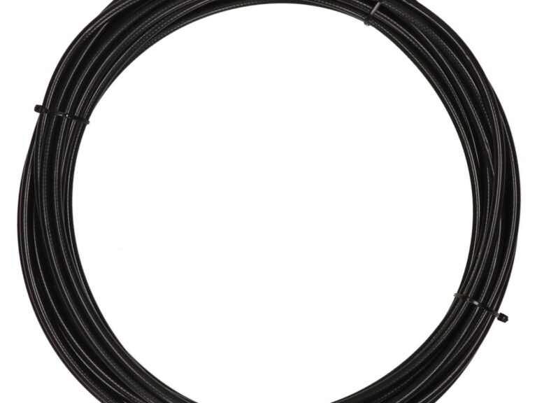 Rem buitenkabel Edge ø5mm / 10 meter met teflon voering - zwart