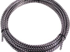 Rem buitenkabel Elvedes met teflon voering ø5,0mm / 10 meter -  zwart/chroom (rol)