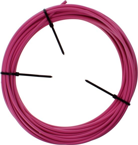 Rem buitenkabel Elvedes met voering ø5,0mm / 30 meter - roze (in een doos)