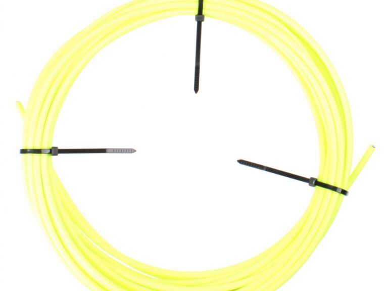 Rem buitenkabel Elvedes met voering ø5,0mm / 30 meter - neon geel (in een doos)