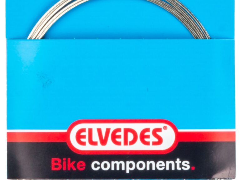 Schakel binnenkabel Elvedes 5000mm RVS ø1,1mm Shimano / SRAM N-nippel (op kaart) - Zilver