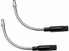 Verstelbare V-brake bochtjes 90° Elvedes RVS (2 stuks)