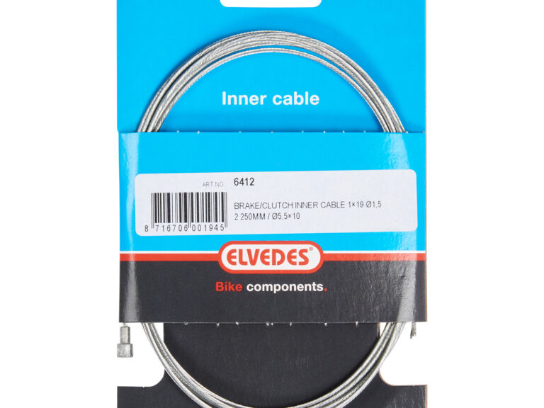 Rem binnenkabel Elvedes 2250 mm draads/verzinkt ø1,5mm V-nippel (op kaart)