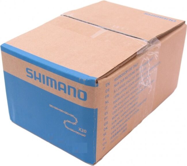 Ketting 9 speed Shimano HG53 Deore/LX/Tiagra met 116 schakels (werkplaatsverpakking à 20  stuks)