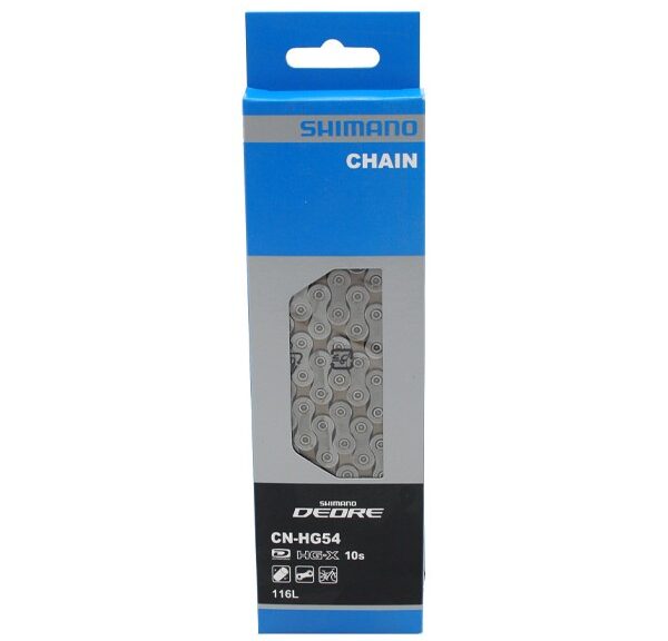 Ketting 10 speed Shimano HG54 met kettingpen - 116 schakels