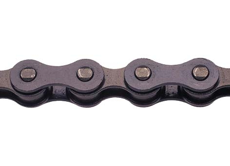 Ketting Marwi 1/2" x 1/8" voor naafversnelling / single speed 112 links - zwart