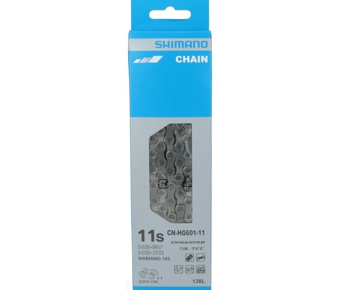 Ketting 11 speed Shimano HG601 105 Race/MTB/E-bike met quick link - 138 schakels