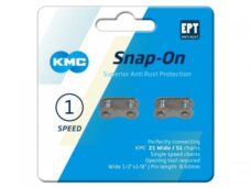 Kettingschakel KMC single speed Snap-On 1/2x1/8" Wide EPT - zilver (2 stuks)