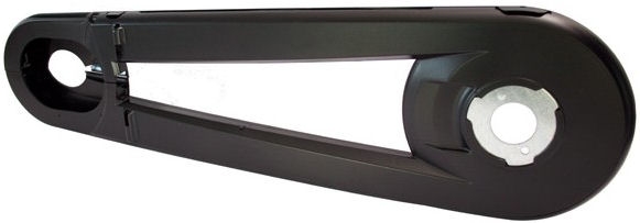 Kettingkast 28" Hesling Xcero - mat zwart