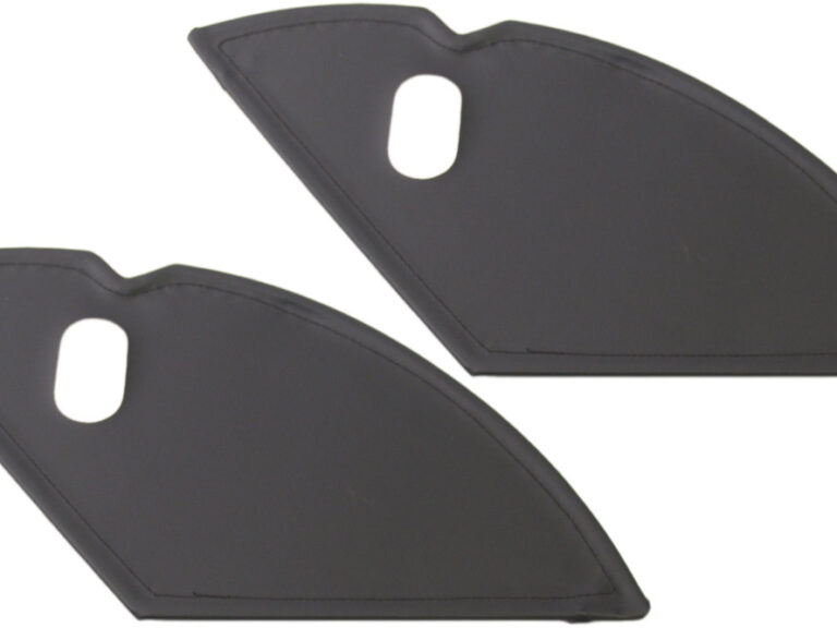 Jasbeschermers 24" - mat zwart