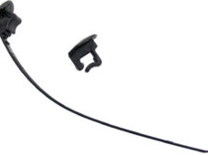 Jasbeschermer stripclip Hesling - zwart (2 stuks)