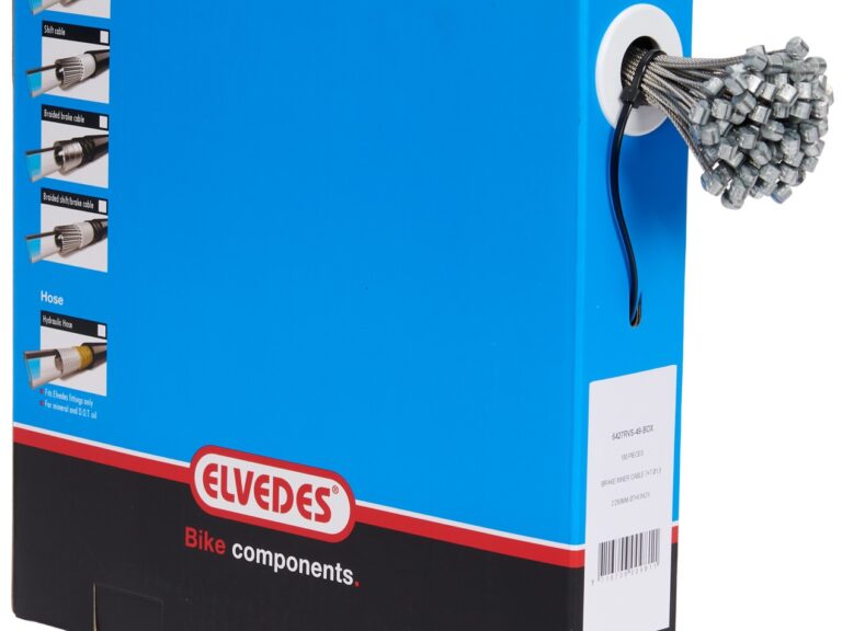 Rem binnenkabel Elvedes 2250 mm 7 x 7 draads RVS ø1,5mm met T-nippel ø7 x 6mm (doos 100 à stuks) - Zilver