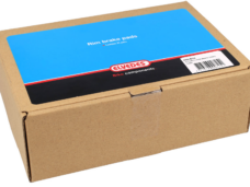 Vervangingspads voor V-brake Elvedes 6810 rubber 55 x 12 mm - zwart (25 paar)