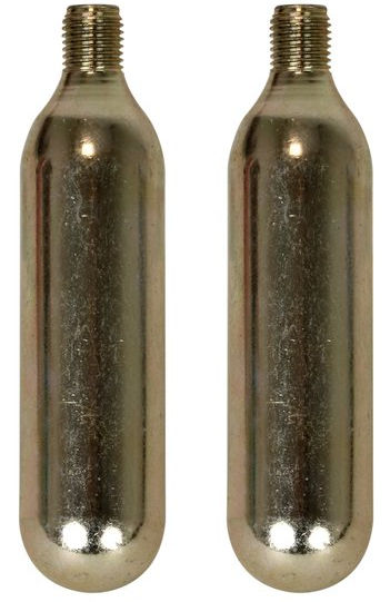 CO2- cartridge met draad - 2 stuks à 16 gram