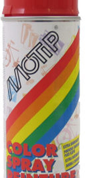 Spuitbus Motip 400ml - vuurrood