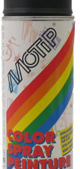 Spuitbus Motip 400ml - diepzwart