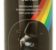 Spuitlak 5Motip 500 ml - zwart zijdeglans