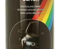Spuitbus Motip 500ml Zwart Glans